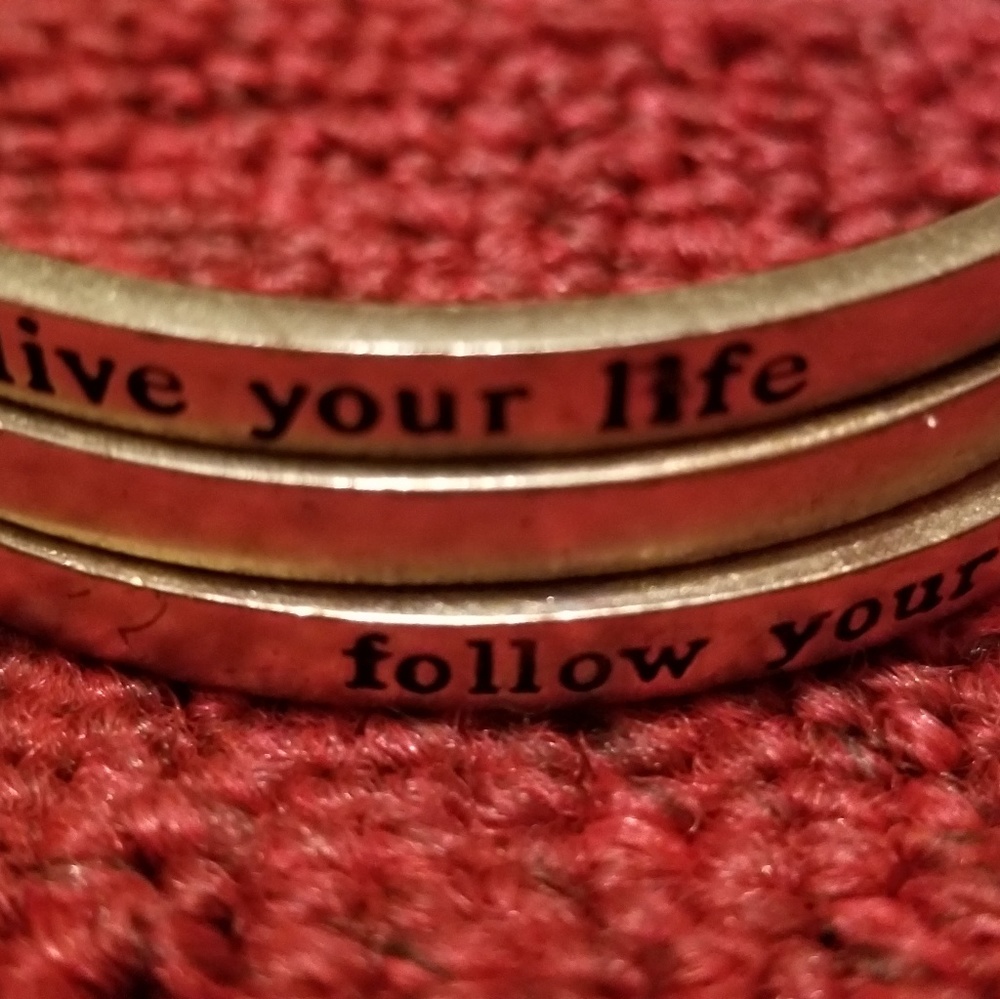 Gold bangles